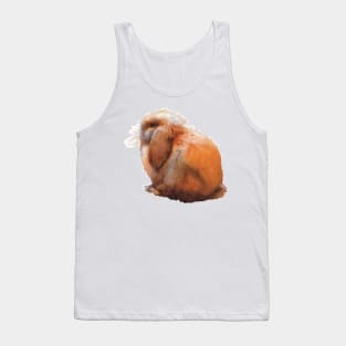 Floppy Eared Brown Bunny Tank Top